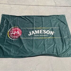 Jameson Irish Whiskey Large Green Banner 45x68